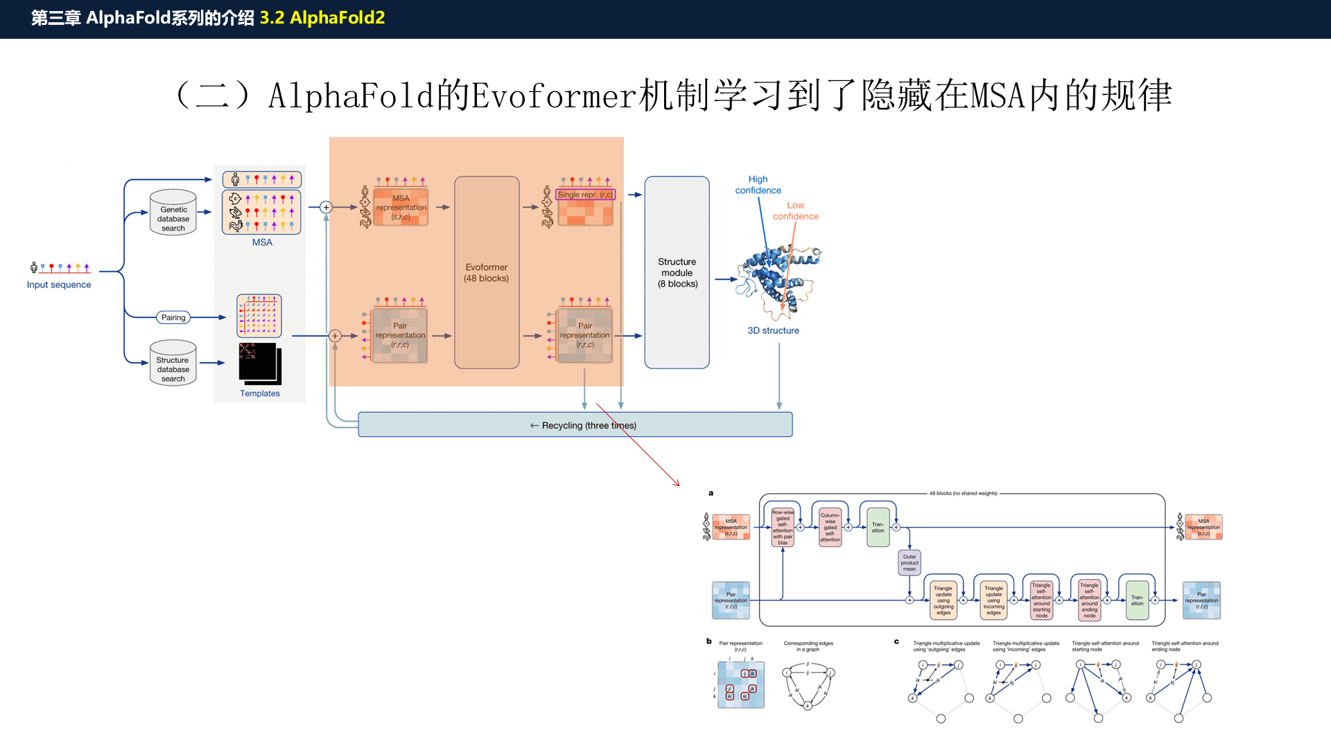 源PPT第25页:Evoformer 弹性